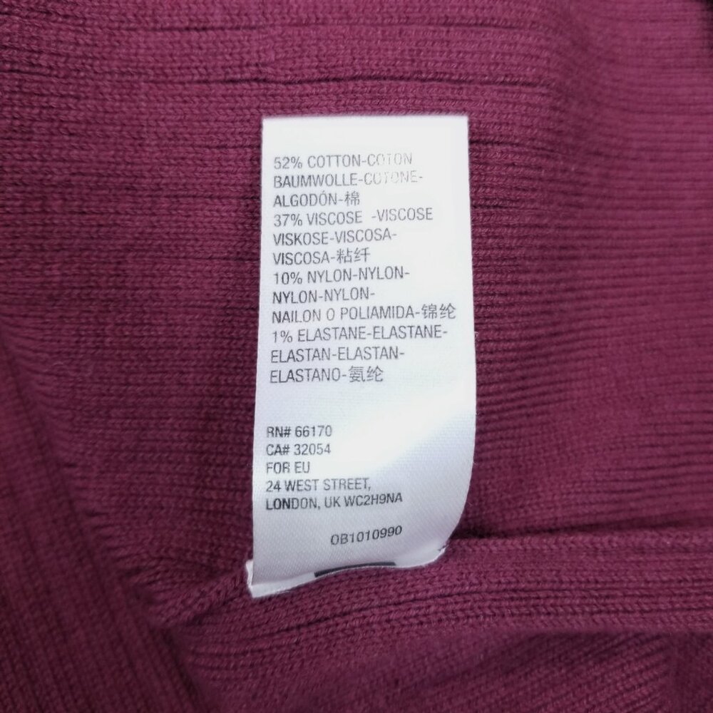 Free People Shine Bright Knit Maxi Skirt Burgundy Purple Sz Small - Picture 5 of 10